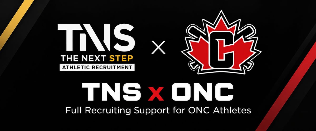 TNS The Next Step athletic recruitment partnered with ONC offering full recruiting support for ONC athletes