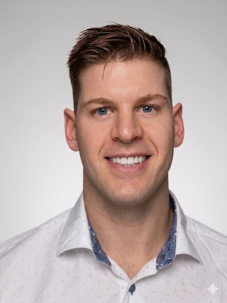 Headshot of Matt, ex-NCAA Division 1 baseball athlete and founder of TNS Athletic Recruitment